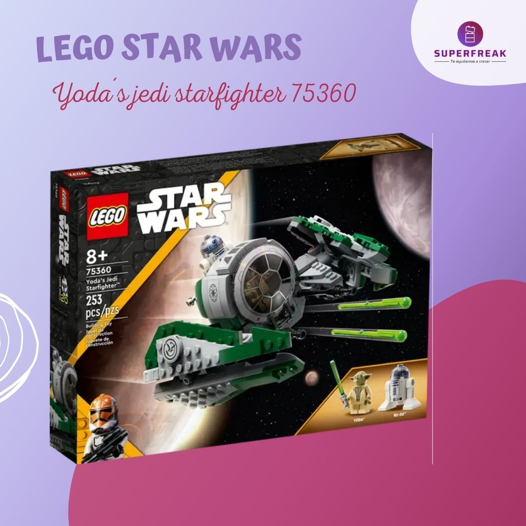 Lego 75360 Yoda´s Jedi Starfigther (253 pzas) +8