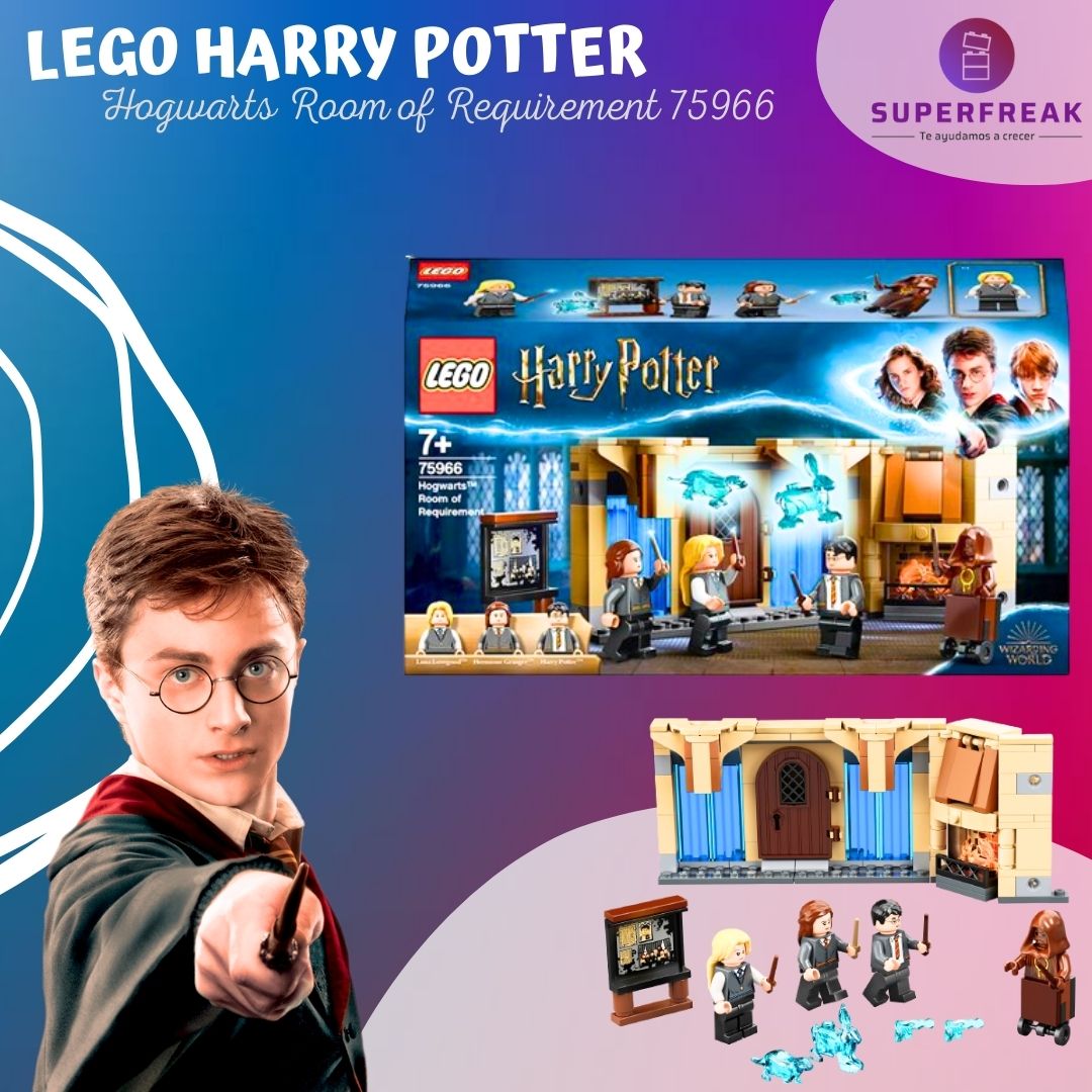 Lego 75966 Harry Potter Hogwarts Room of Requirement (193 pzas) +7