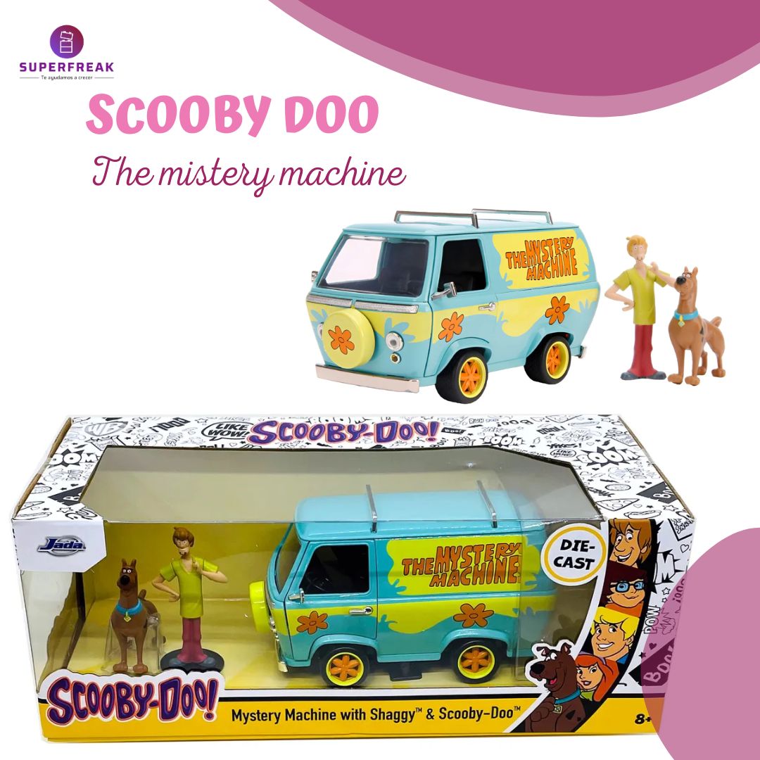 The Mystery Machine con Shaggy y Scooby Doo