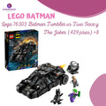 Lego 76303 Batman Tumbler vs Two Face & The Joker (429 pzas) +8