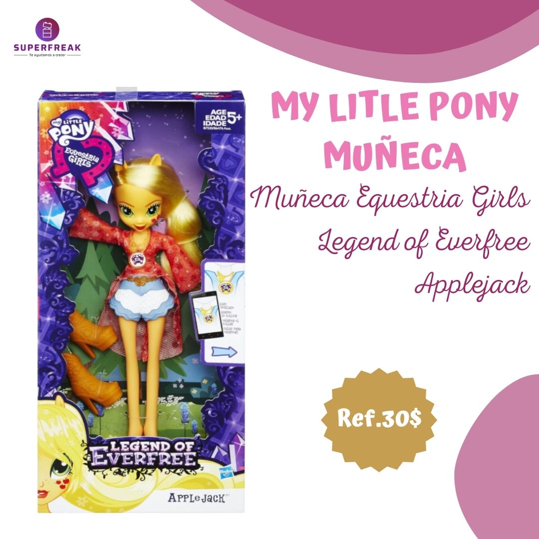 Muñeca My Little Pony Equestria Girls Legend of Everfree Applejack
