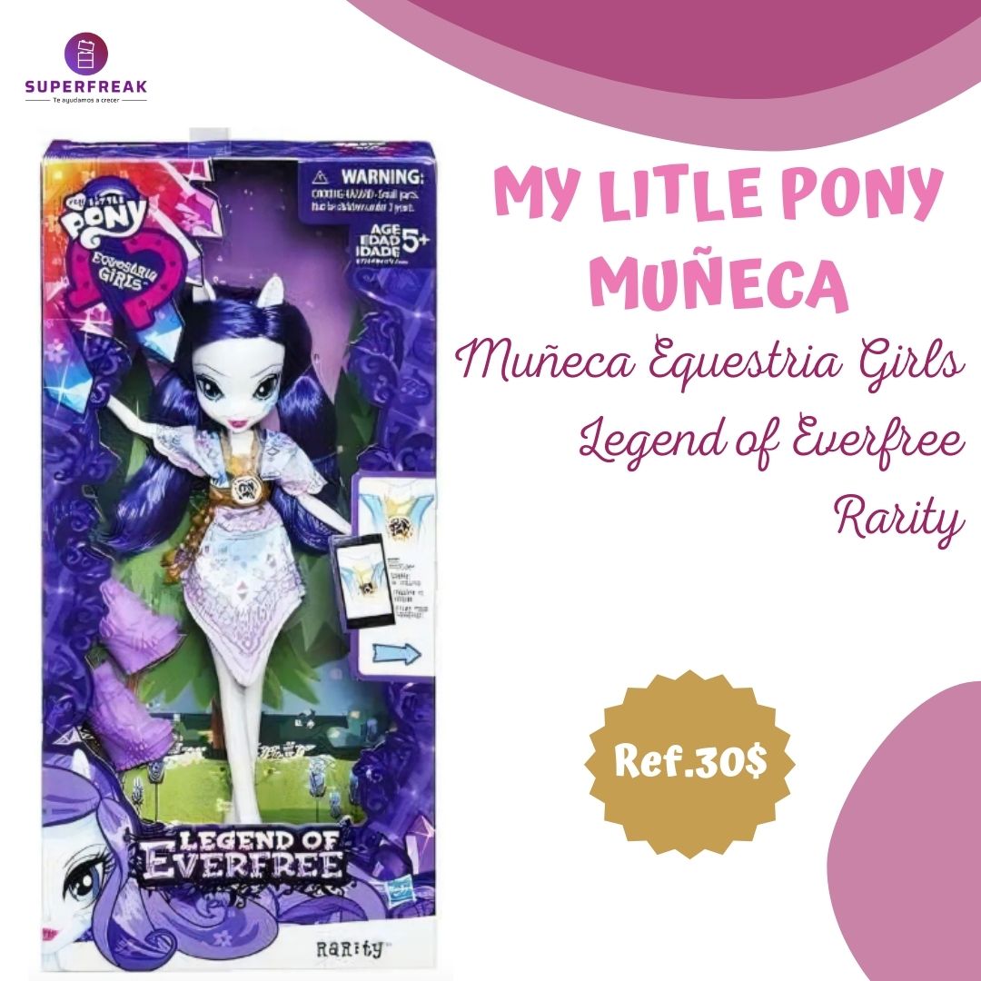 Muñeca  My Little Equestria Girls Legend of Everfree Rarity