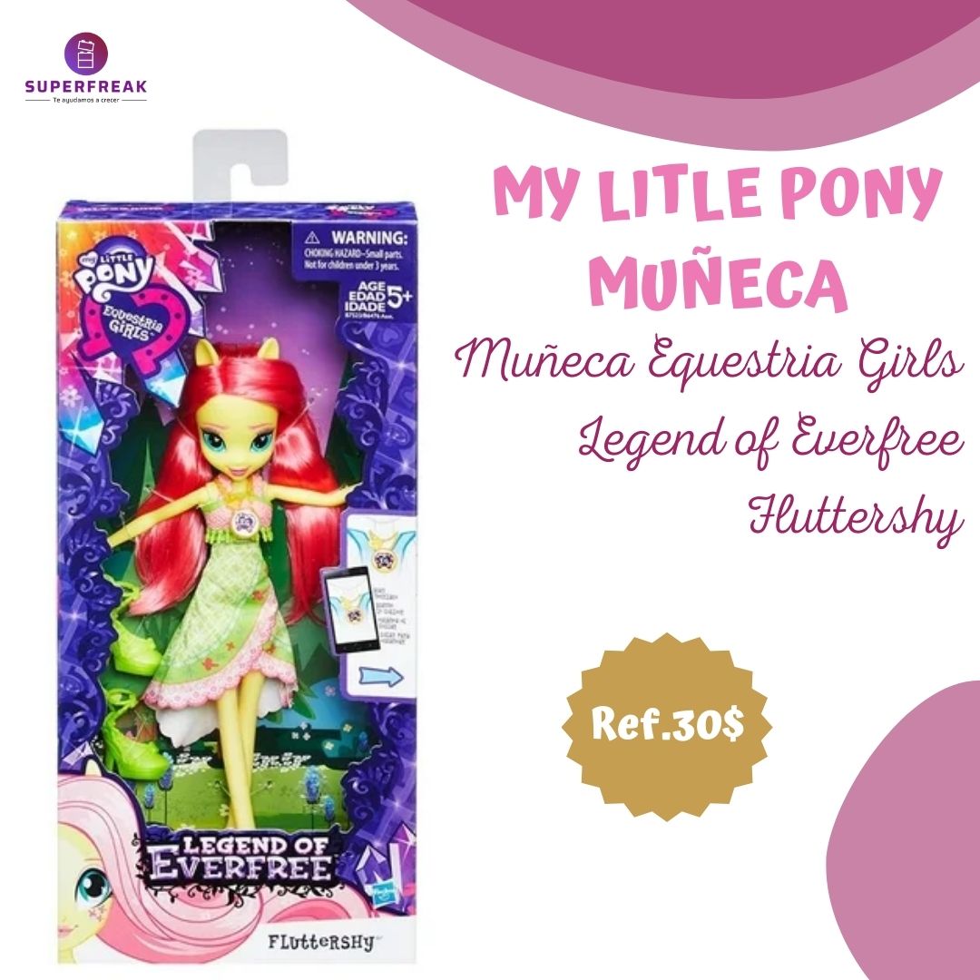 Muñeca  My Little Equestria Girls Legend of Everfree Fluttershy