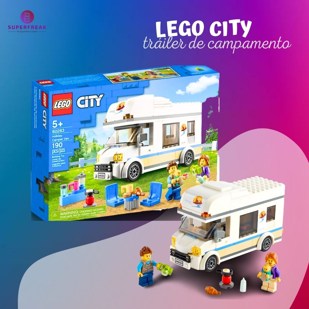 Lego City 60283 Holiday Camper Van (190 pzas)