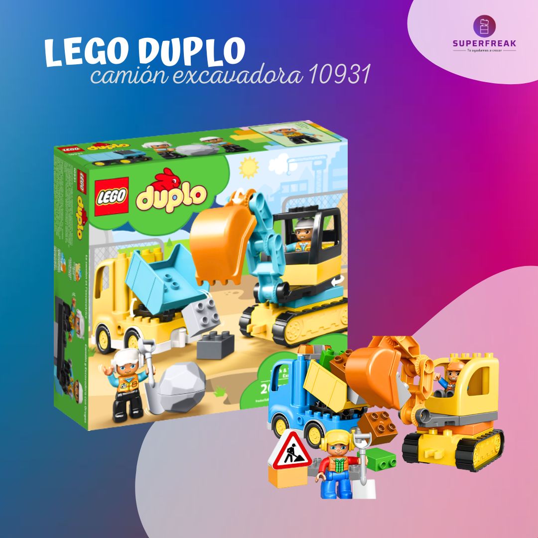 Lego Duplo Constructor y Excavador 10931 (20 pzas) +2