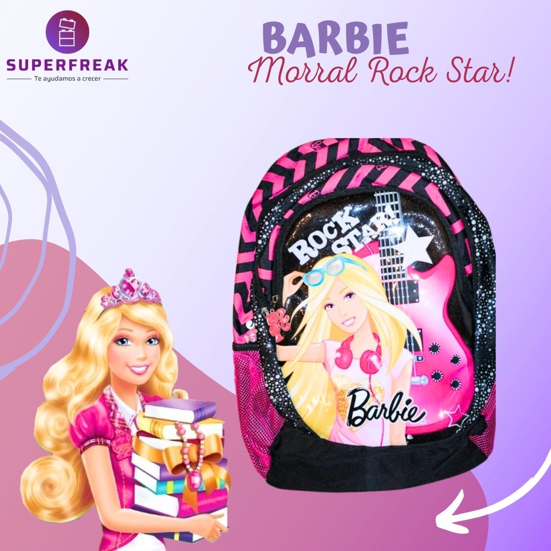 Bolso Niña Barbie Rock Star