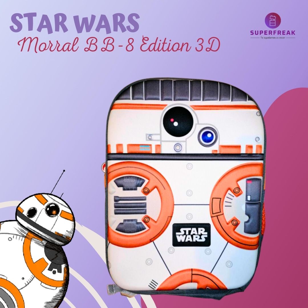 Morral Star Wars BB-8 3D (Tapa dura)