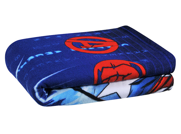 Toalla Capitan America 70x140 100% Microfibra