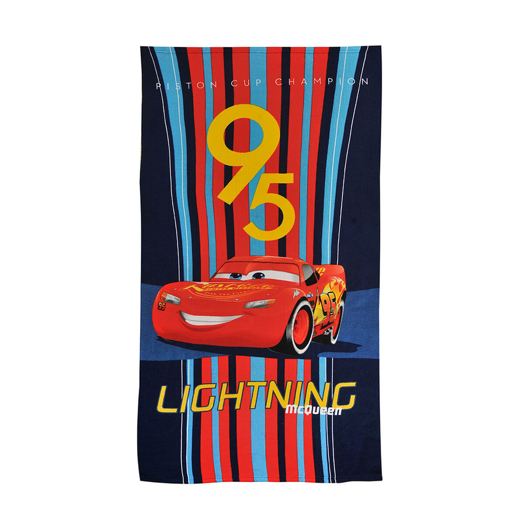 Toalla Cars Playa 70x140 100% Microfibra