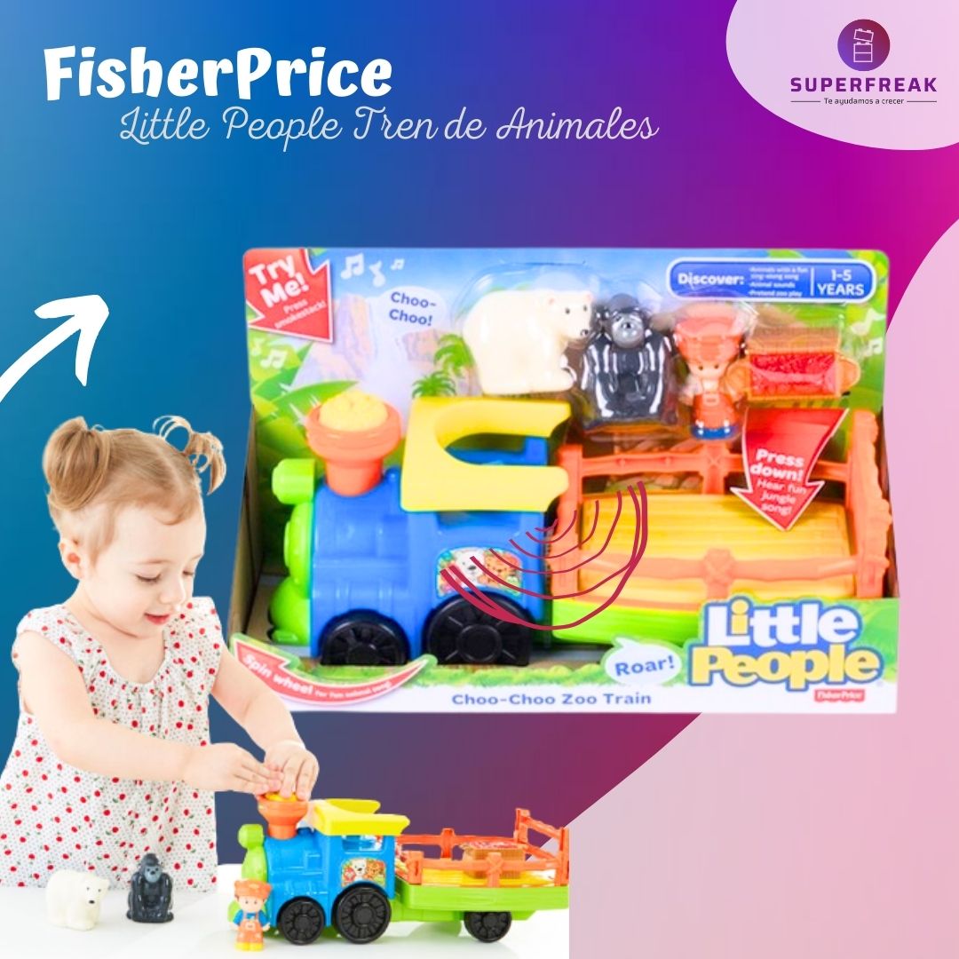 Fisher Price Little People Tren de Animales (1-5 años)