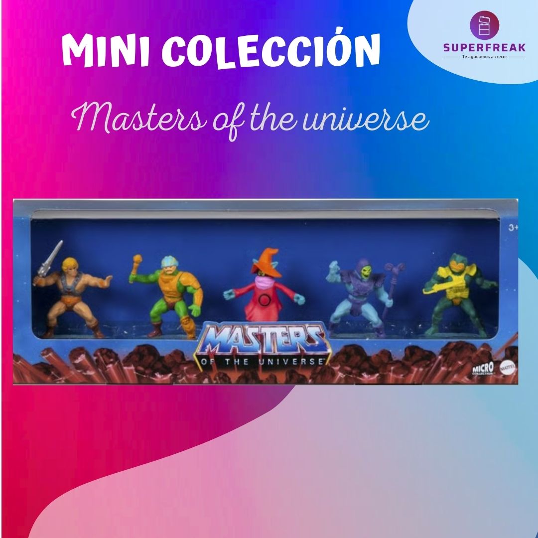 5 Minimuñecos de He Man